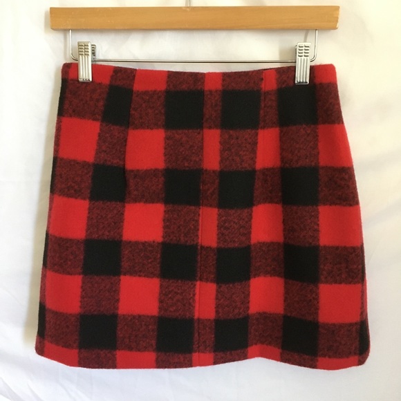 Forever 21 | Women Skirts | Red/Black/Plaid - Picture 6 of 15